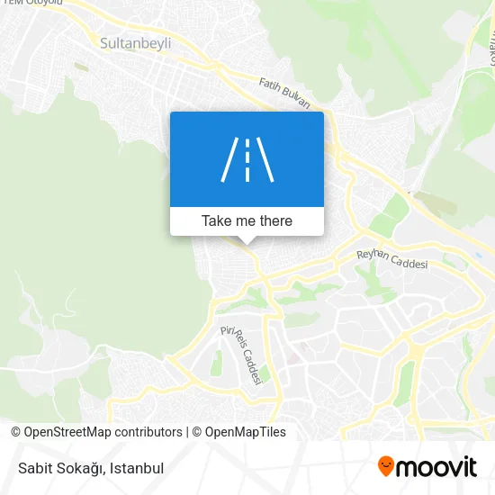 Sabit Sokağı map