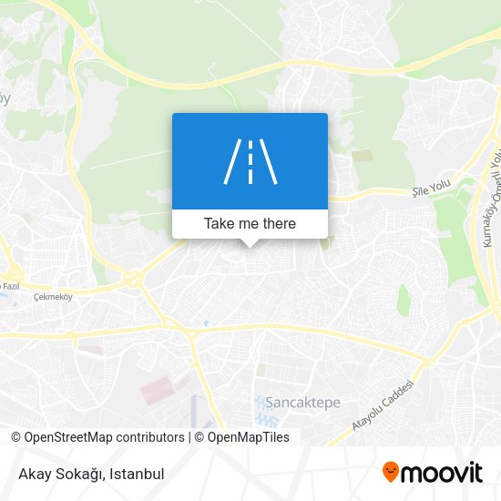 Akay Sokağı map