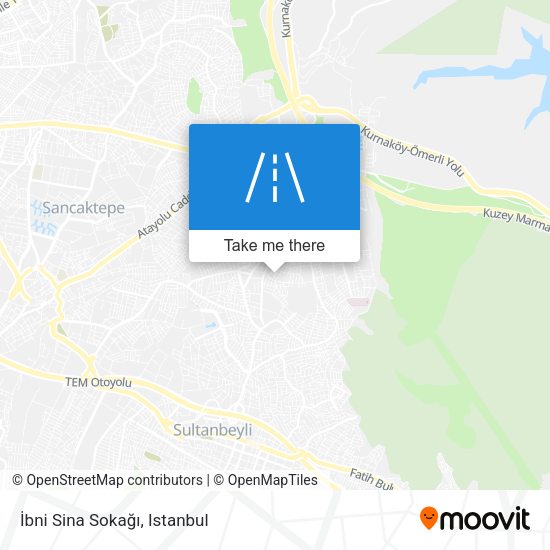 İbni Sina Sokağı map