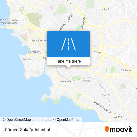 Cömert Sokağı map