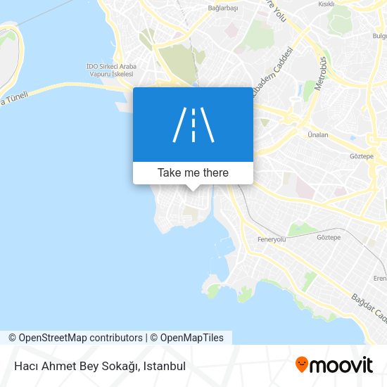 Hacı Ahmet Bey Sokağı map