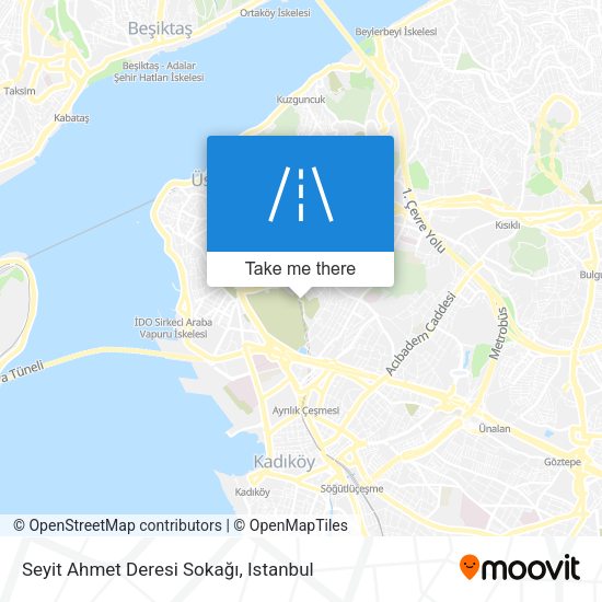 Seyit Ahmet Deresi Sokağı map