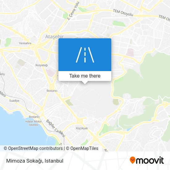 Mimoza Sokağı map
