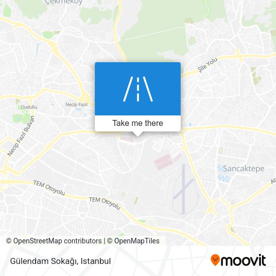 Gülendam Sokağı map