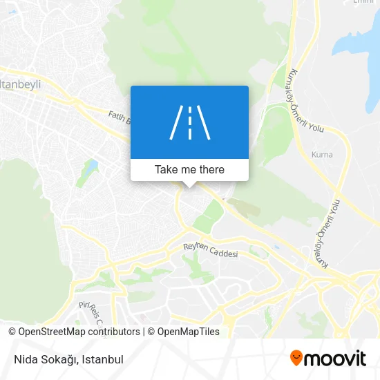 Nida Sokağı map