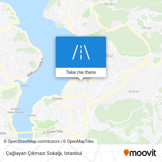 Çağlayan Çıkmazı Sokağı map