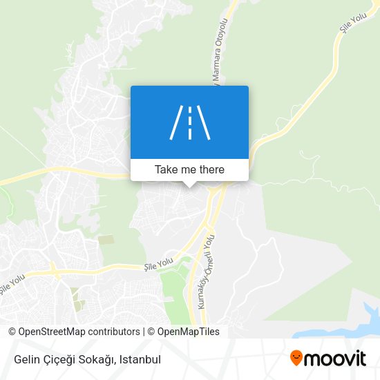 Gelin Çiçeği Sokağı map