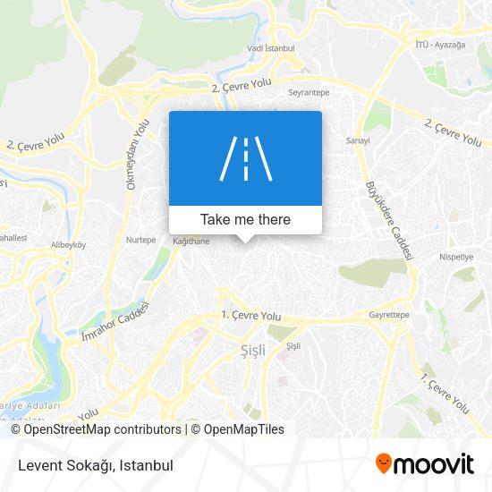 Levent Sokağı map