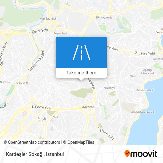 Kardeşler Sokağı map