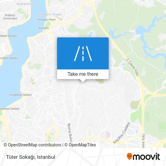 Tüter Sokağı map