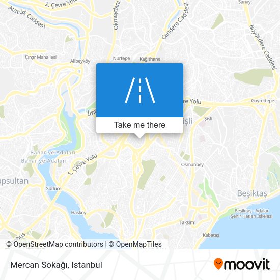 Mercan Sokağı map