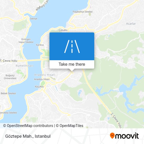Göztepe Mah. map