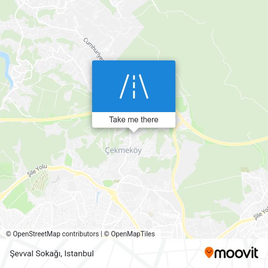 Şevval Sokağı map