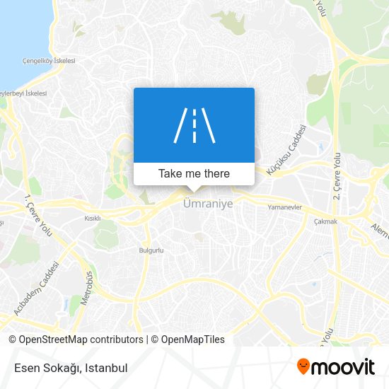 Esen Sokağı map