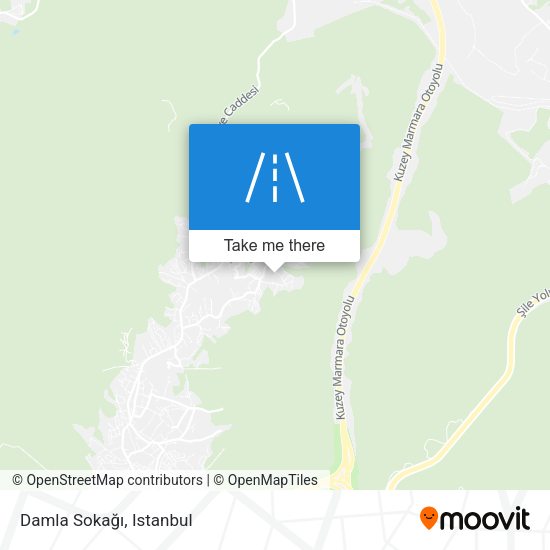 Damla Sokağı map