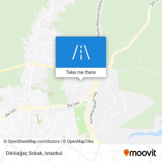 Dikiliağaç Sokak map