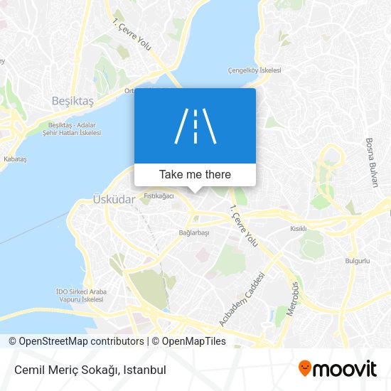 Cemil Meriç Sokağı map