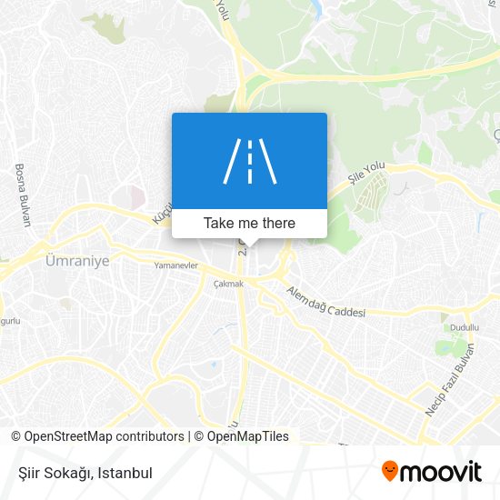 Şiir Sokağı map