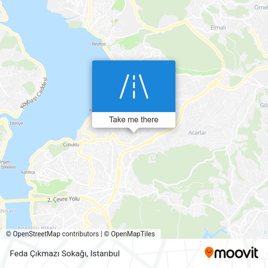 Feda Çıkmazı Sokağı map