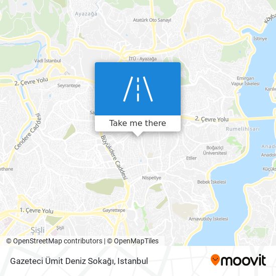 Gazeteci Ümit Deniz Sokağı map