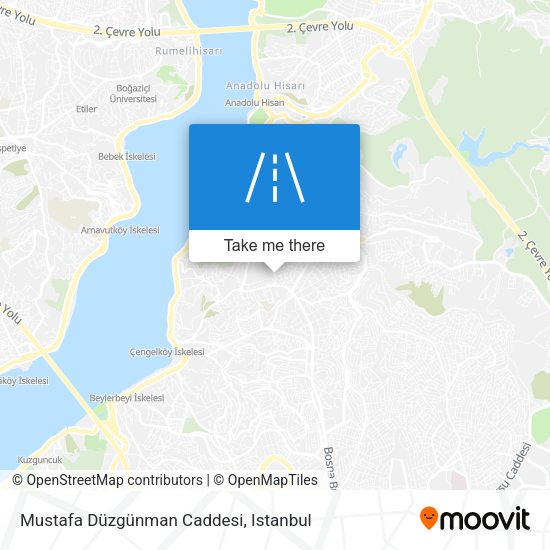 Mustafa Düzgünman Caddesi map