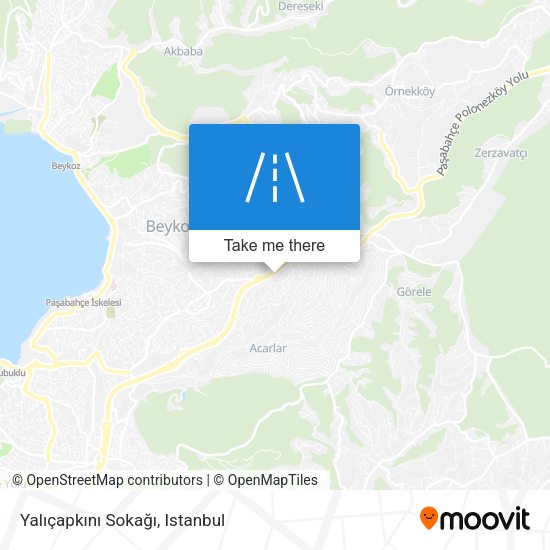 Yalıçapkını Sokağı map