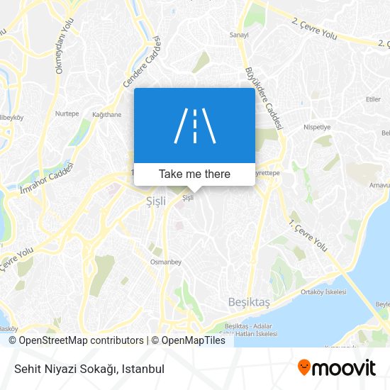 Sehit Niyazi Sokağı map