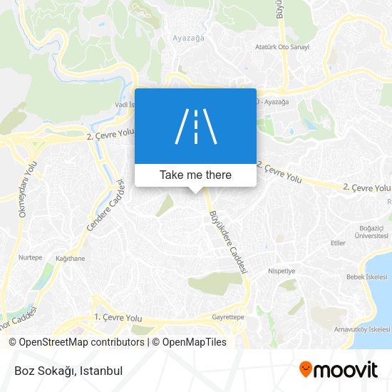 Boz Sokağı map