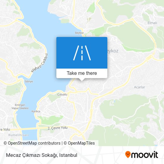 Mecaz Çıkmazı Sokağı map