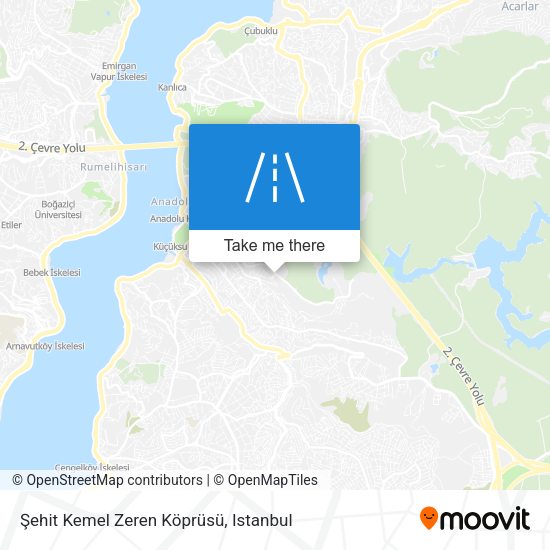 Şehit Kemel Zeren Köprüsü map