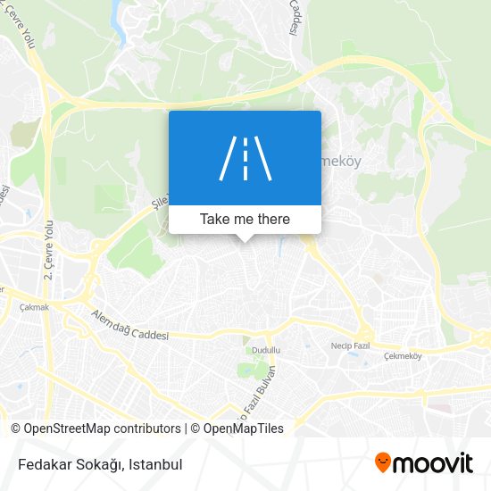 Fedakar Sokağı map