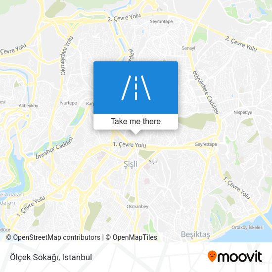 Ölçek Sokağı map