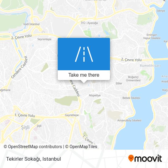 Tekirler Sokağı map