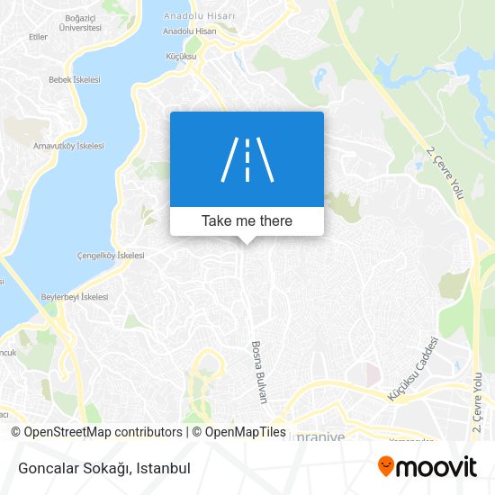 Goncalar Sokağı map