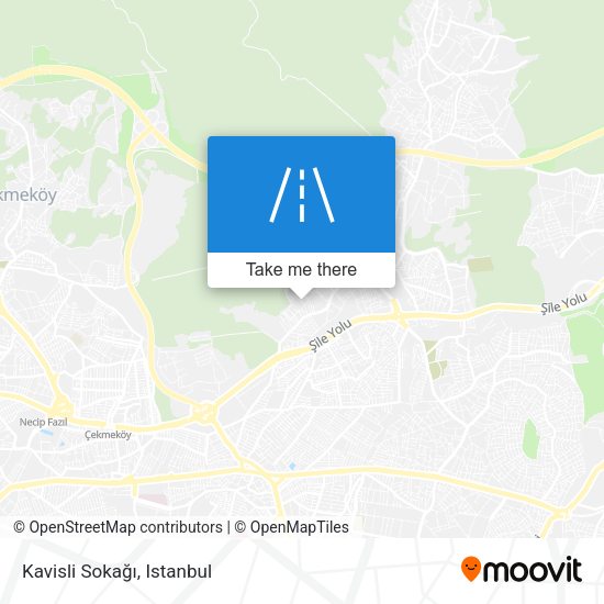 Kavisli Sokağı map