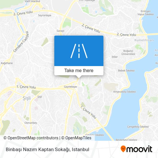 Binbaşı Nazım Kaptan Sokağı map