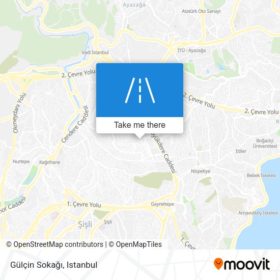 Gülçin Sokağı map