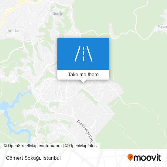 Cömert Sokağı map