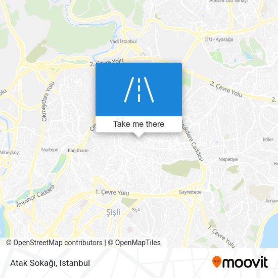 Atak Sokağı map