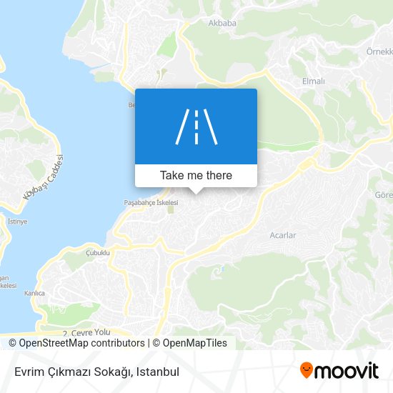 Evrim Çıkmazı Sokağı map