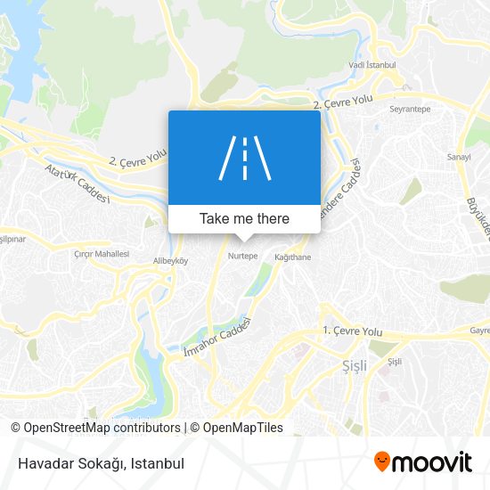 Havadar Sokağı map
