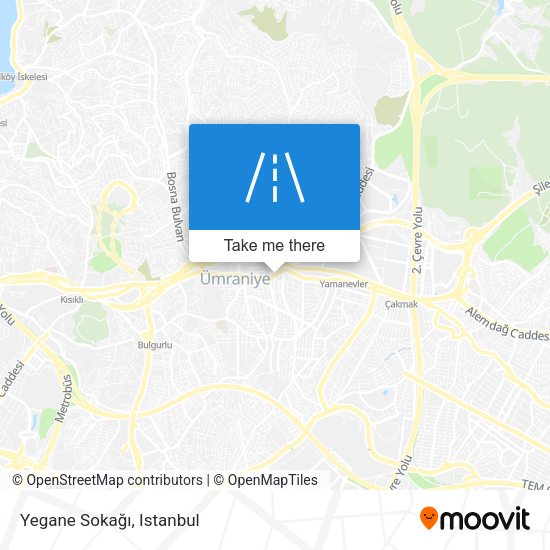 Yegane Sokağı map