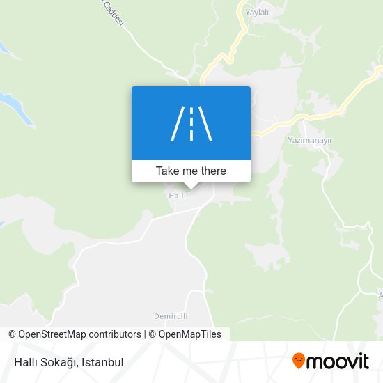 Hallı Sokağı map