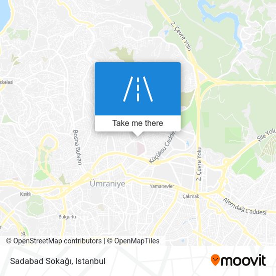Sadabad Sokağı map