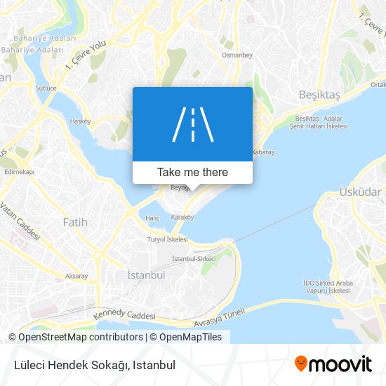 Lüleci Hendek Sokağı map