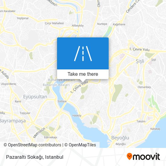 Pazaraltı Sokağı map