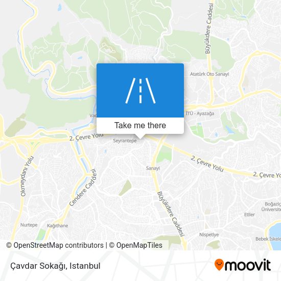Çavdar Sokağı map