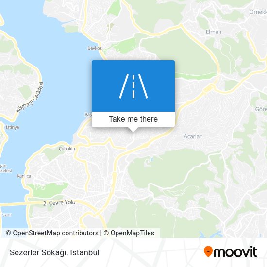 Sezerler Sokağı map