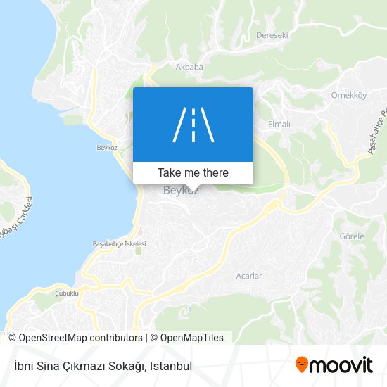 İbni Sina Çıkmazı Sokağı map