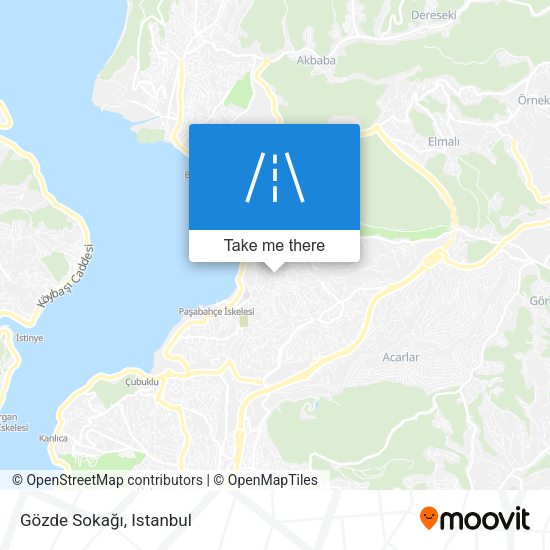 Gözde Sokağı map